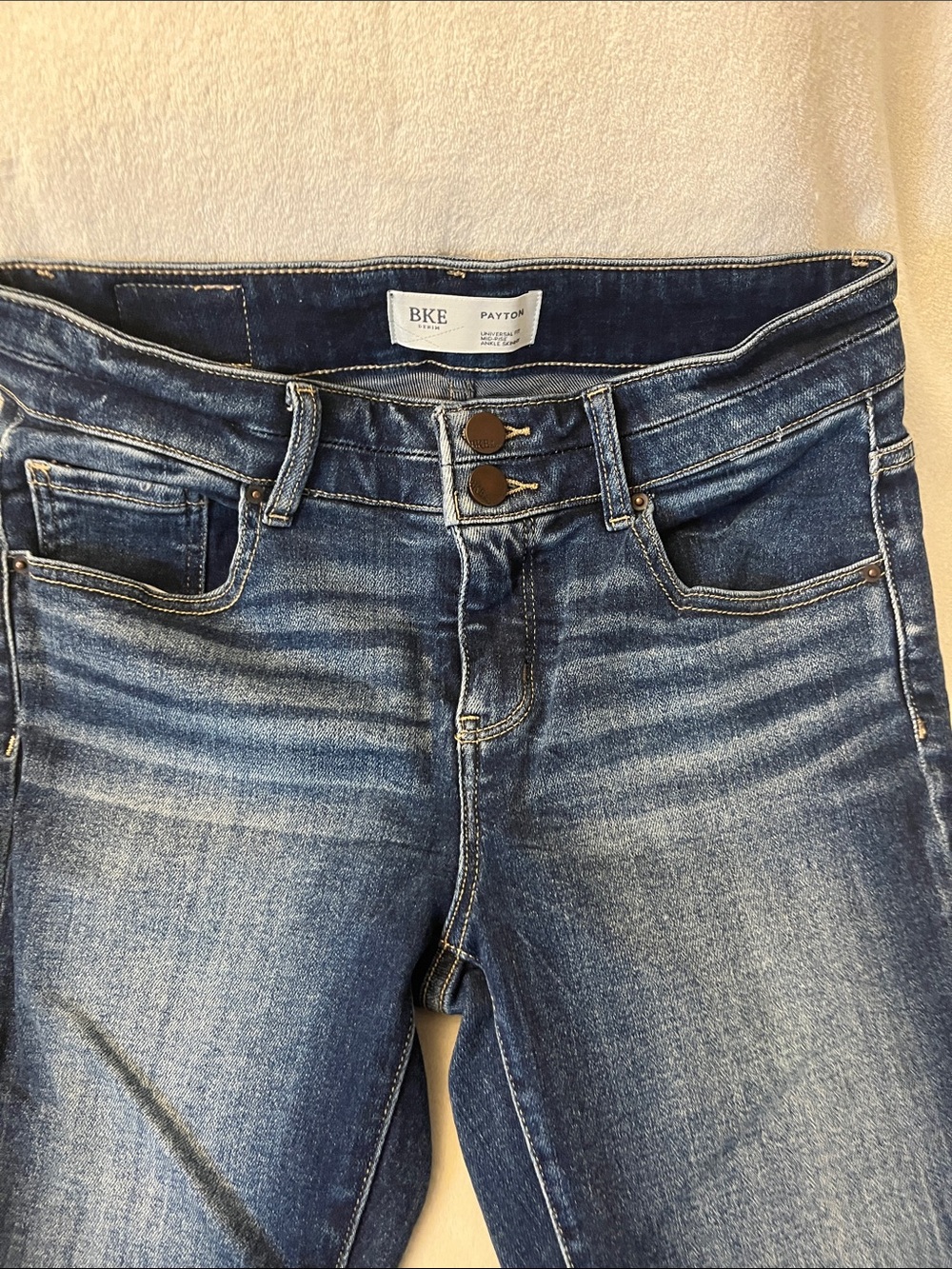 BKE Payton Women's Medium Blue Wash Skinny Jeans